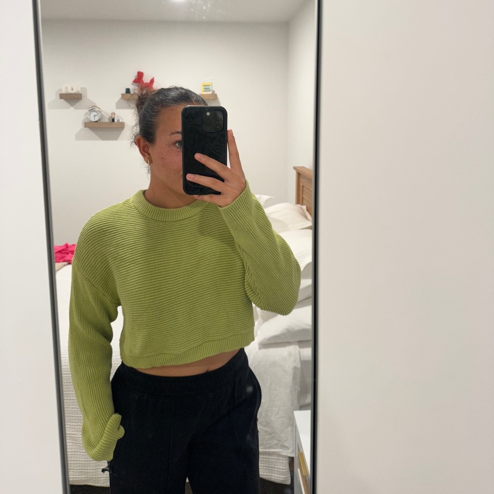 Brand new Pacsun cropped sweater